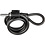 Kryptonite Frame Lock Plug In 10mmCable - 120Cm Length
