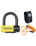 Kryptonite Kryptonite New York Liberty Disc Lock - With Reminder Cable - Yellow Sold Secure Gold