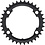 Shimano Shimano FC-R7000 chainring, 34T-MS for 50-34T, black