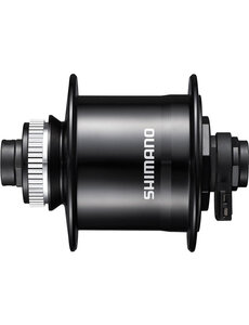 Shimano DH-UR705-3D Dynamo hub, 6v 3w, for Centre-Lock disc, 32h, 12x100 mm axle, black