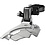 Shimano Shimano Altus FD-M371 Altus 9-speed front derailleur, conventional swing, dual-pull