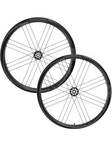 Campagnolo Wheels Set Campagnolo Shamal Carbon C21 DB 2WF Sh Pair Tubeless (Shimano Free-Hub)
