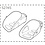 Thule Child Seat 52745 Yepp Maxi Footrests L&R