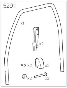 Thule Thule Spare Thu 52911 Frame kit