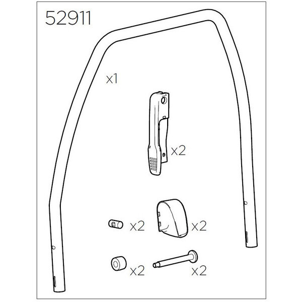 Thule Spare Thu 52911 Frame kit