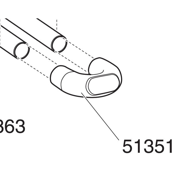 Thule Spare 51351 End Cap for 532