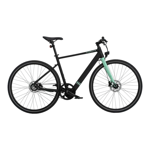 Tenways Cgo 600 Single Speed Electric City Bike With Carbon Belt Drive System Std