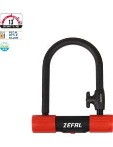 Zefal Zefal K-Traz U13 S U-Lock (Black/Red)