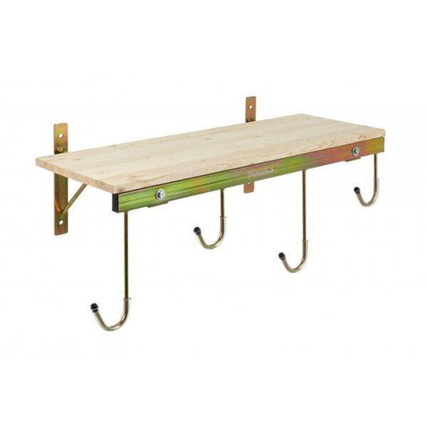 Peruzzo Peruzzo Four Spaces With Shelf Wall Bike Rack