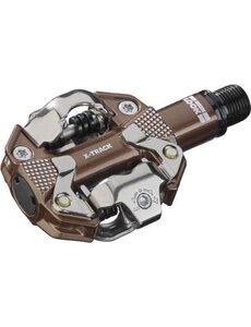 Look Look X-Track Gravel Edition Clipless Pedals (Brown)