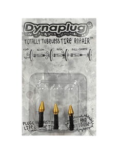  Dynaplug Soft Nose Tip plugs for bicycle, 3 plugs