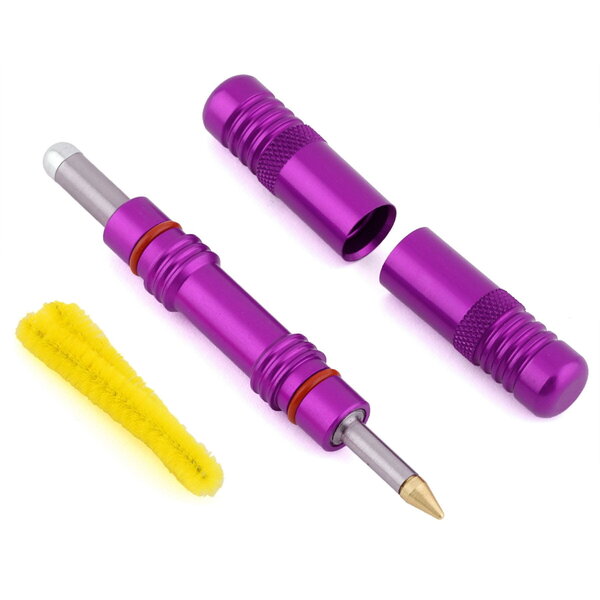 Racer Pro tubeless bicycle tyre repair kit - Purple