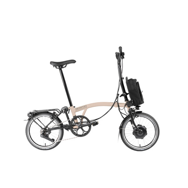 Brompton Electric C Line 12 Speed - 50T, with Mudguards, Pump & Rack