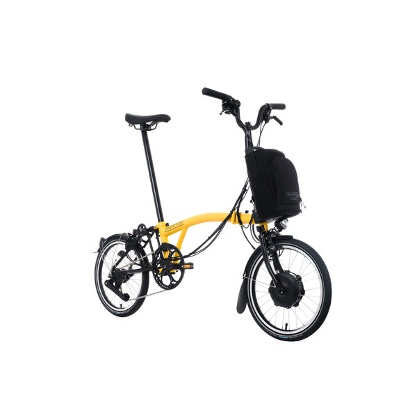 Brompton Electric C Line 4 Speed - 54T, with Mudguards, Pump & Rack