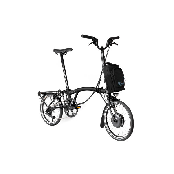 Brompton Electric C Line 4 Speed - 54T, with Mudguards, Pump & Rack