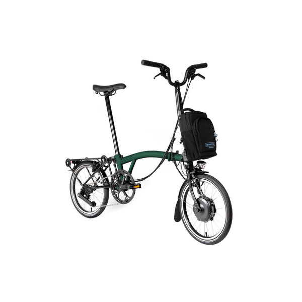 Brompton Electric C Line 4 Speed - 54T, with Mudguards, Pump & Rack