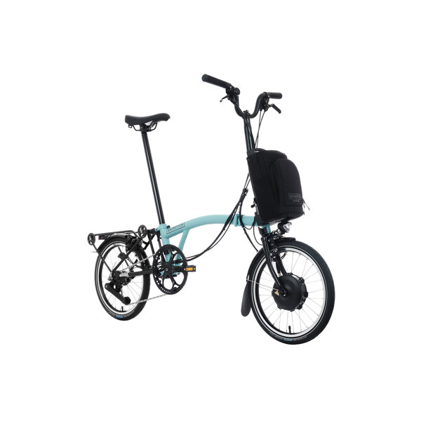 Brompton Electric C Line 4 Speed - 54T, with Mudguards, Pump & Rack