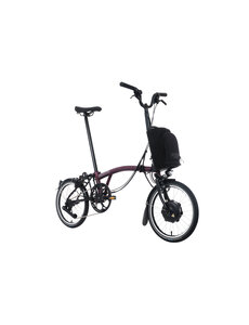 Brompton Brompton Electric C Line 4 Speed - 54T, with Mudguards, Pump