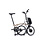 Brompton Electric C Line 4 Speed - 54T, with Mudguards, Pump