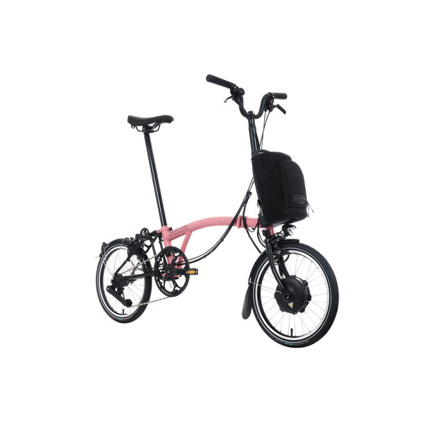 Brompton Electric C Line 4 Speed - 54T, with Mudguards, Pump