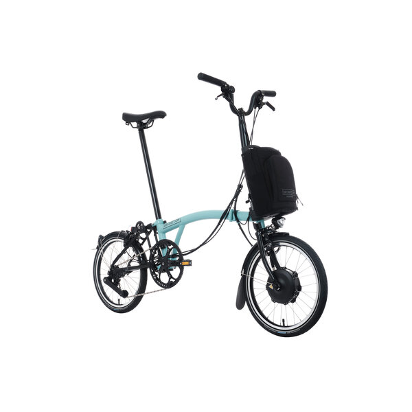 Brompton Electric C Line 4 Speed - 54T, with Mudguards, Pump
