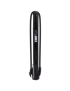 Truflo Truflo Air Flow Minitrax Cnc Mini Floor Pump With Extra-Long Hose, Black