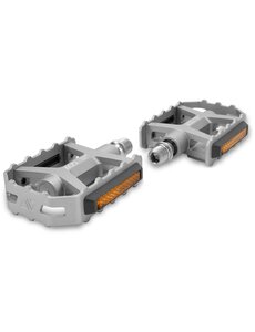 Acid Acid Alloy Pedals Flat A8-IB Classic with Sealed Bearings, Silver