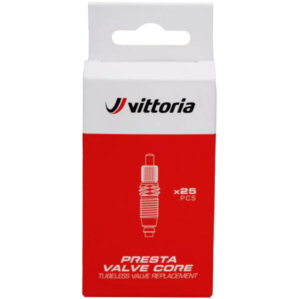 Vittoria Vittoria Spare vlv Presta Cores Pack 25