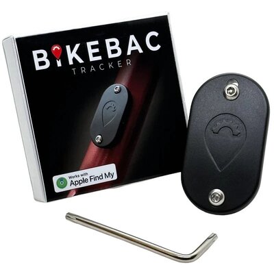 Bikebac GPS Anto-Theft Bike Tracker | Only Compatible with iPhone Find My App