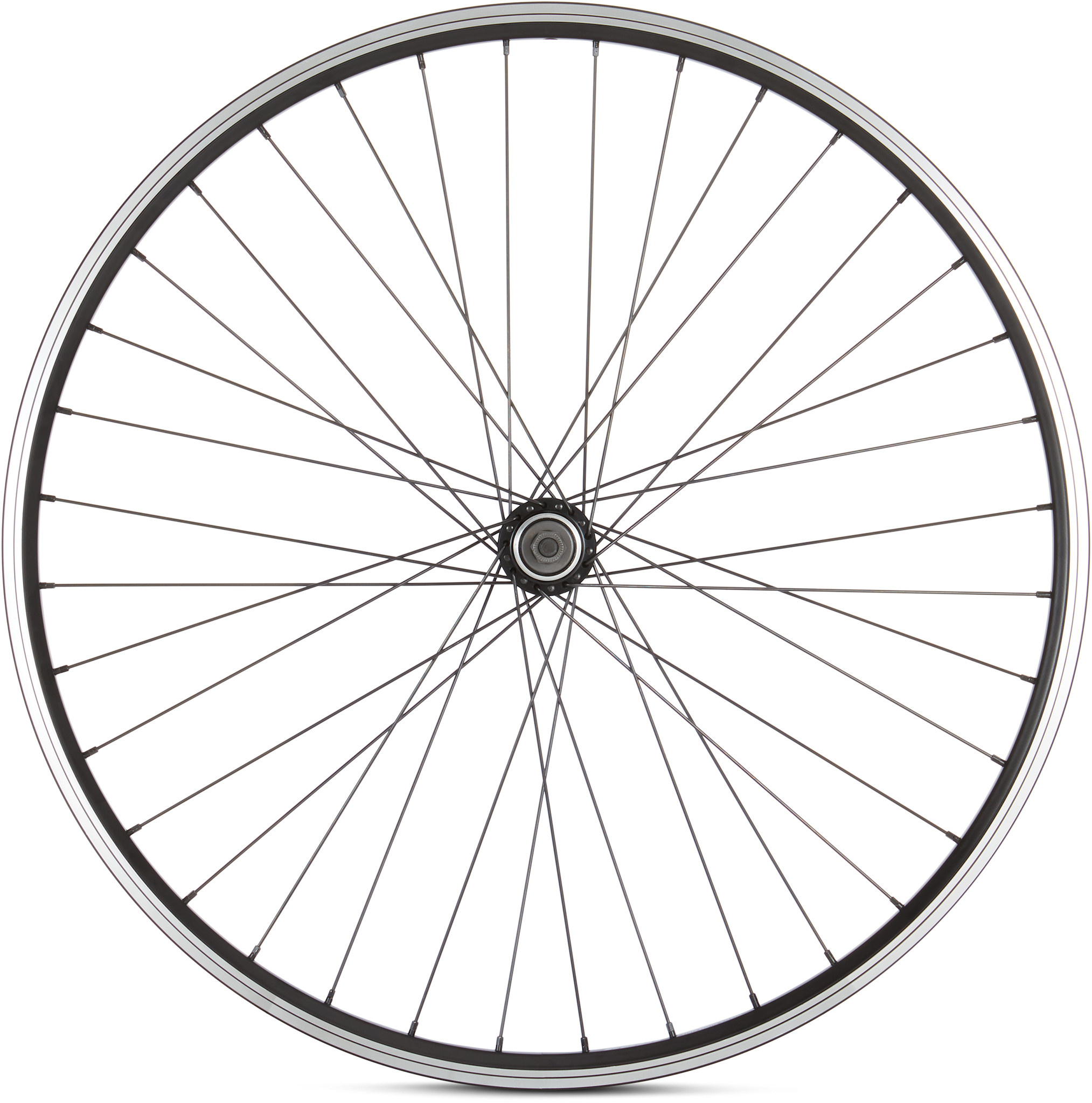 M Part Rear Wheel Screw-On Hub QR 36-spoke, Black MPart