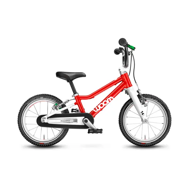 Woom Woom GO 2 14-inch Kids Bike | Age 3 - 4.5 years | Height 95 - 110 cm