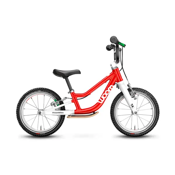 Woom Woom GO 1 Plus 14-inch Balance Bike | Age 3 - 4.5 years | Height 95 - 110 cm