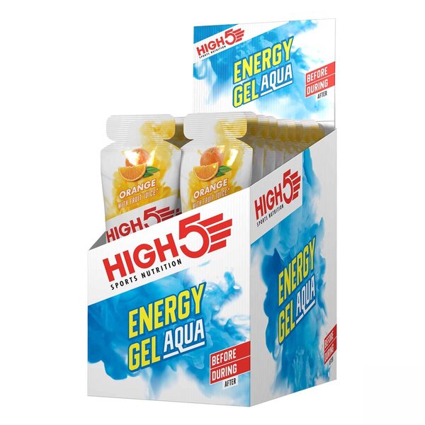 High 5 High 5 Energy Gel Aqua 30mg (Box of 20 x 66g Sachets)