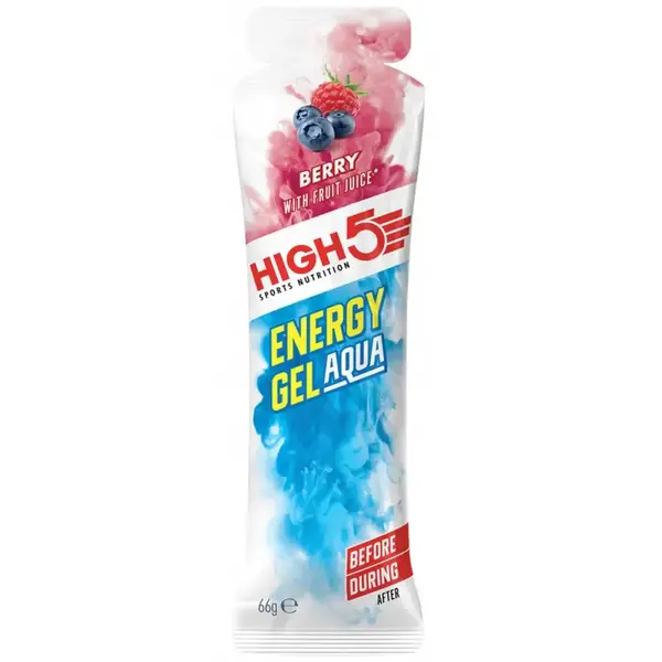 High 5 High 5 Energy Gel Aqua 30mg (Single 66g Sachet)