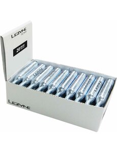 Lezyne Lezyne 20G Co2 - Counter Top Box (30 Pcs) Silver