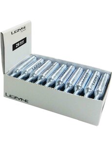 Lezyne Lezyne 25G Co2 - Counter Top Box (30 Pcs) Silver