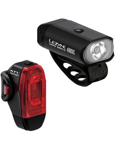 Lezyne Lezyne Mini Drive 400XL/Ktv Drive Pro+ Pair Black