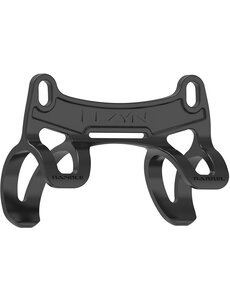 Lezyne Lezyne New Hv Pump Mount W/Straps Black