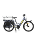 Yuba Yuba Boda Boda Electric Cargo Bike With- Bosch PowerPack Family Edition Grey/Yellow