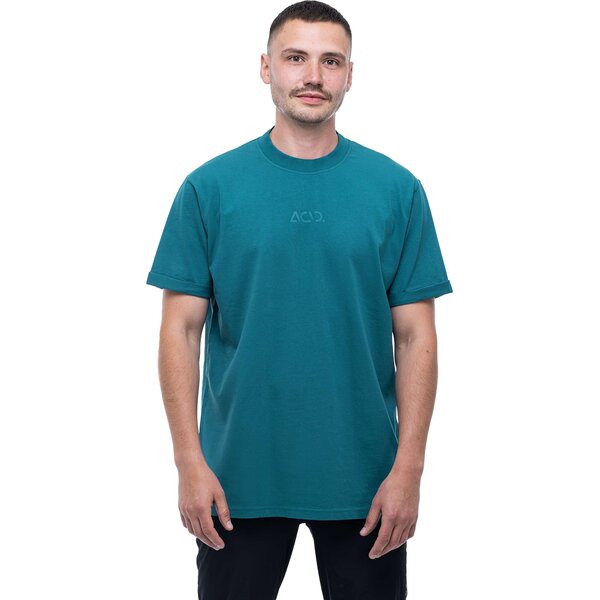 Acid Acid Organic T-Shirt Classic Logo Blue