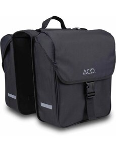 Acid Acid Pannier Bag Cmpt 15 Double Black