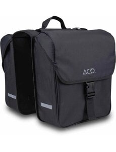 Acid Acid Pannier Bag Cmpt 15 Double Black