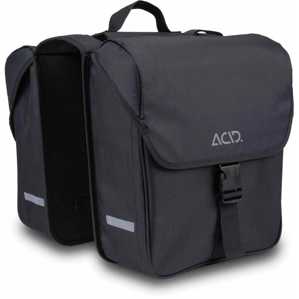 Acid Acid Pannier Bag Cmpt 15 Double Black