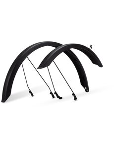 Acid Acid Mudguard Set Rookie 55 24" Bb Mount 2.0 Black