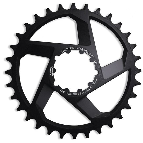 Acid Acid Chainring Mtb Pro Hps Black 32T