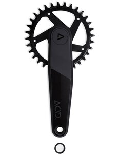 Acid Acid Crank Set Mtb Square Taper 32T Black