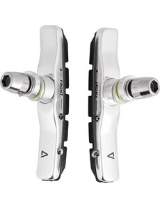 Acid Acid 2-Piece V-Brake Shoes Silver/Black