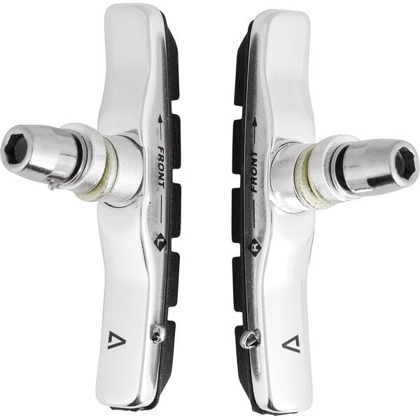 Acid Acid 2-Piece V-Brake Shoes Silver/Black