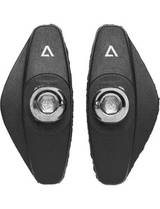 Acid Acid 1-Piece Regular Road Brake Shoes Silver/Black