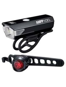 CatEye Cateye Ampp 100 & Orb USB Rechargeable Lights Set